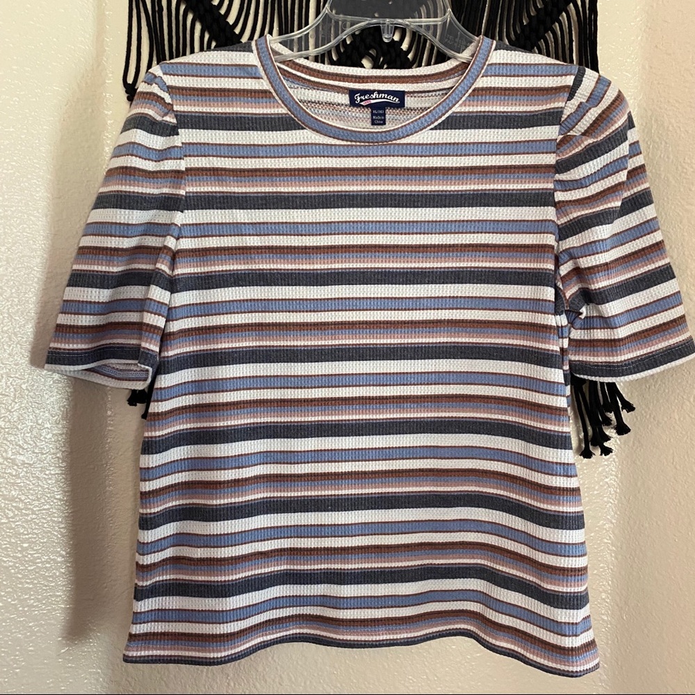 freshman girls striped shirt